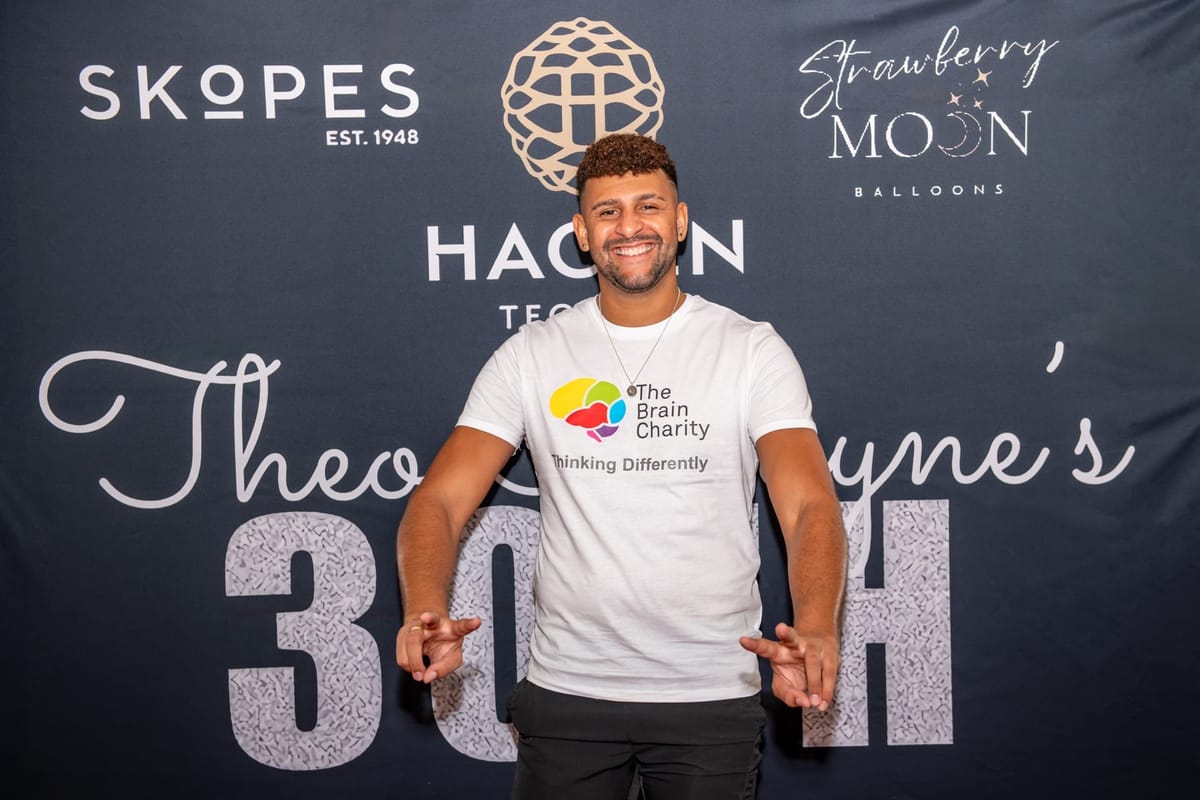 Theo Mayne, star of The Traitors UK, becomes ambassador of The Brain Charity after his mum suffers a stroke