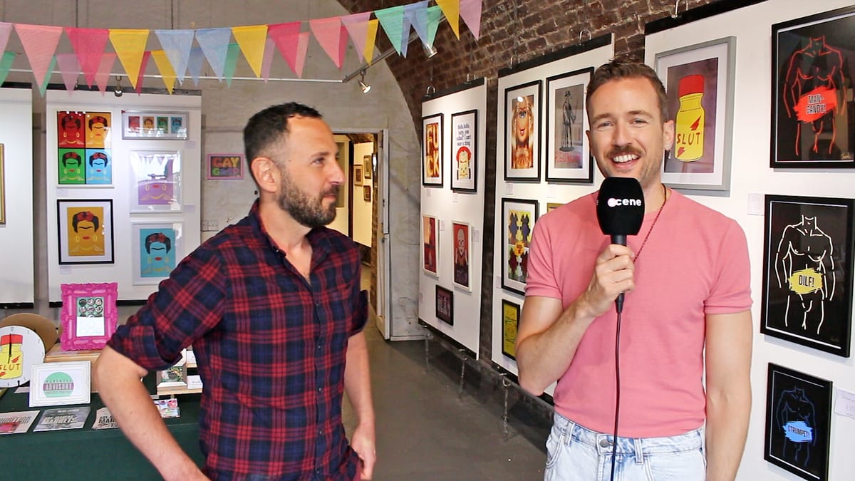 Brighton’s Pop Art gets a Cheeky Twist: Jared Orlin’s Exhibition at Fishing Quarter Gallery