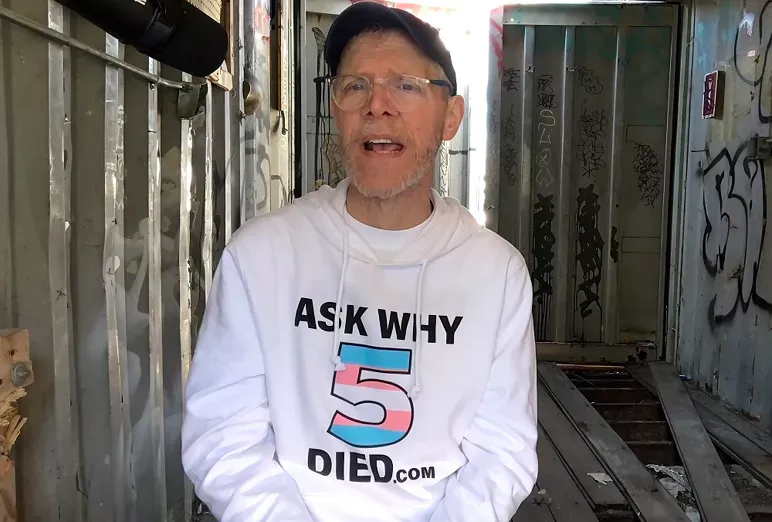 Gay grandpa fined $16k for protesting trans youth suicides would 'do it again'