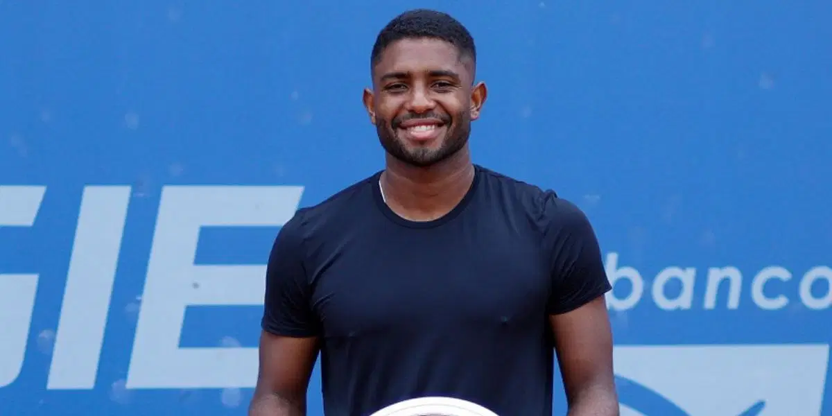 João Lucas Reis da Silva makes history as first openly gay man to compete in Grand Slam tennis