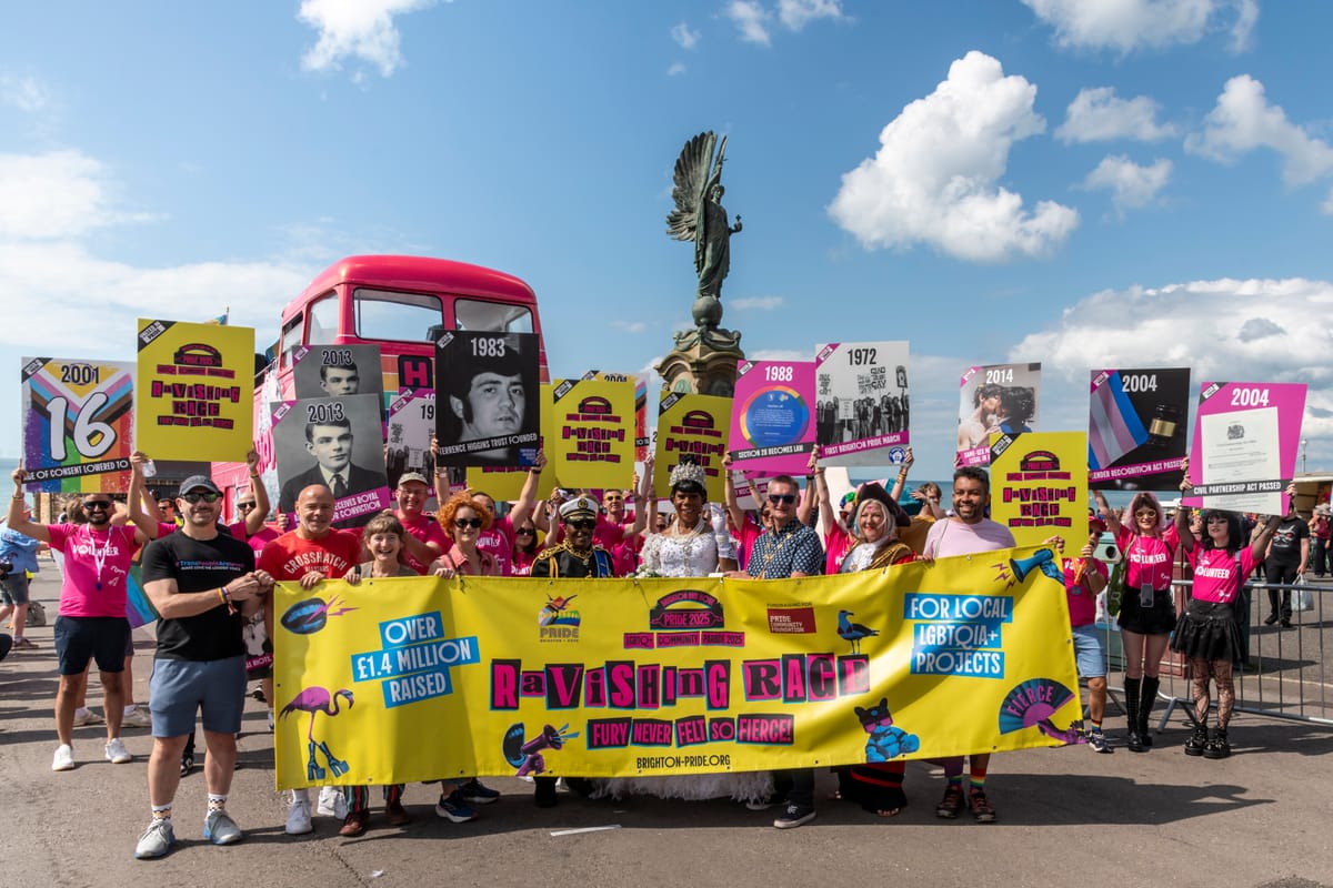IN PICTURES: Brighton Pride 2025
