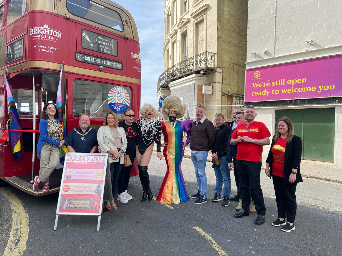 Drag Bus – spreading Brighton magic across the UK