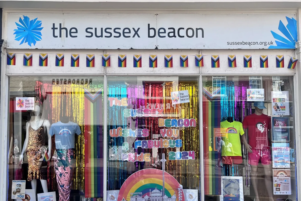 Sussex Beacon's St James's Street shop targeted by hate crime