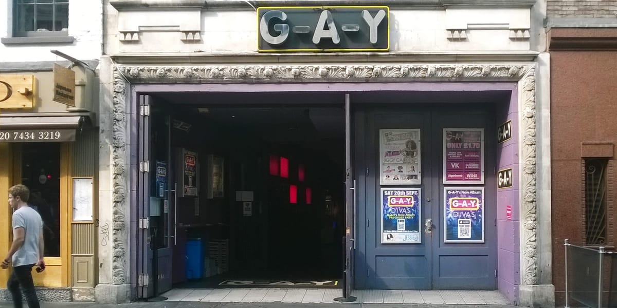 One of London’s most iconic LGBTQ+ venues, G-A-Y Bar, to close its doors for good