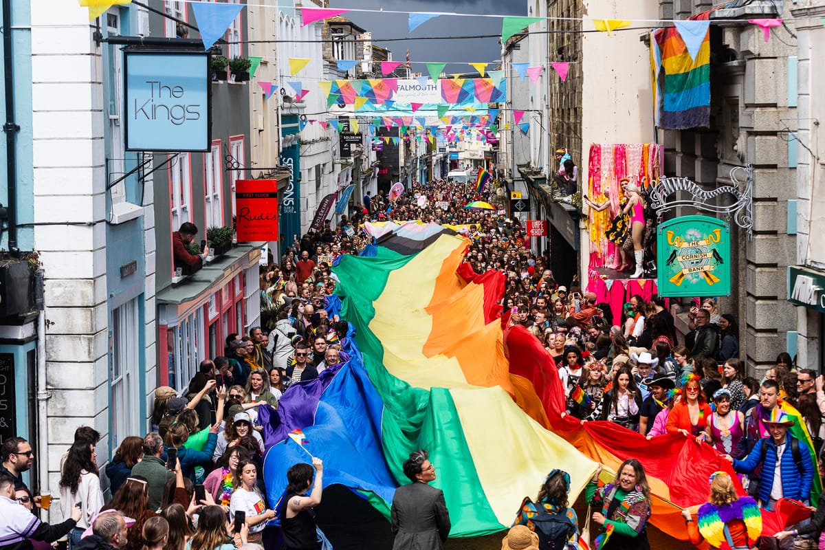 Cornwall Pride honoured with The King’s Award for Voluntary Service 2025