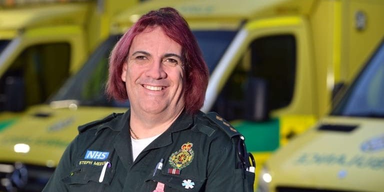 Sussex paramedic Steph Meech elected Deputy Chair of National Ambulance LGBT+ network