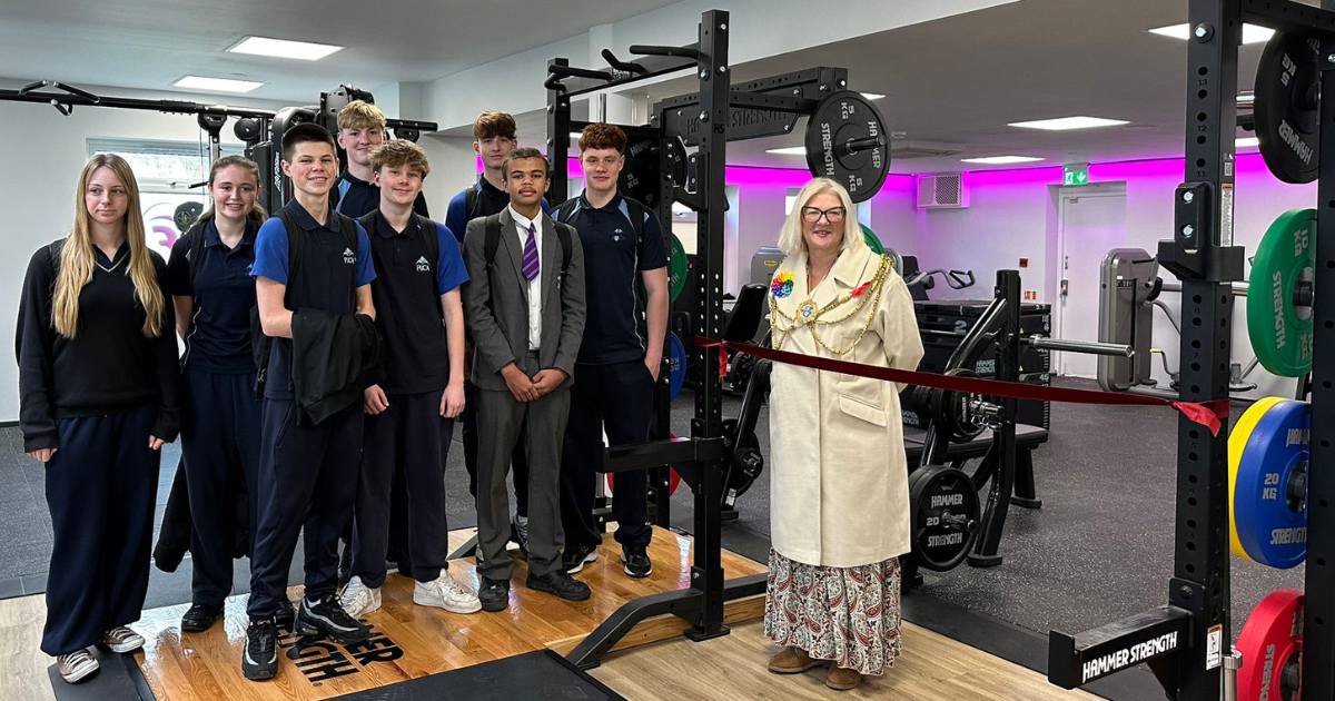 Mayor of Brighton & Hove, Amanda Grimshaw, opens expanded gym at Portslade Sports Centre