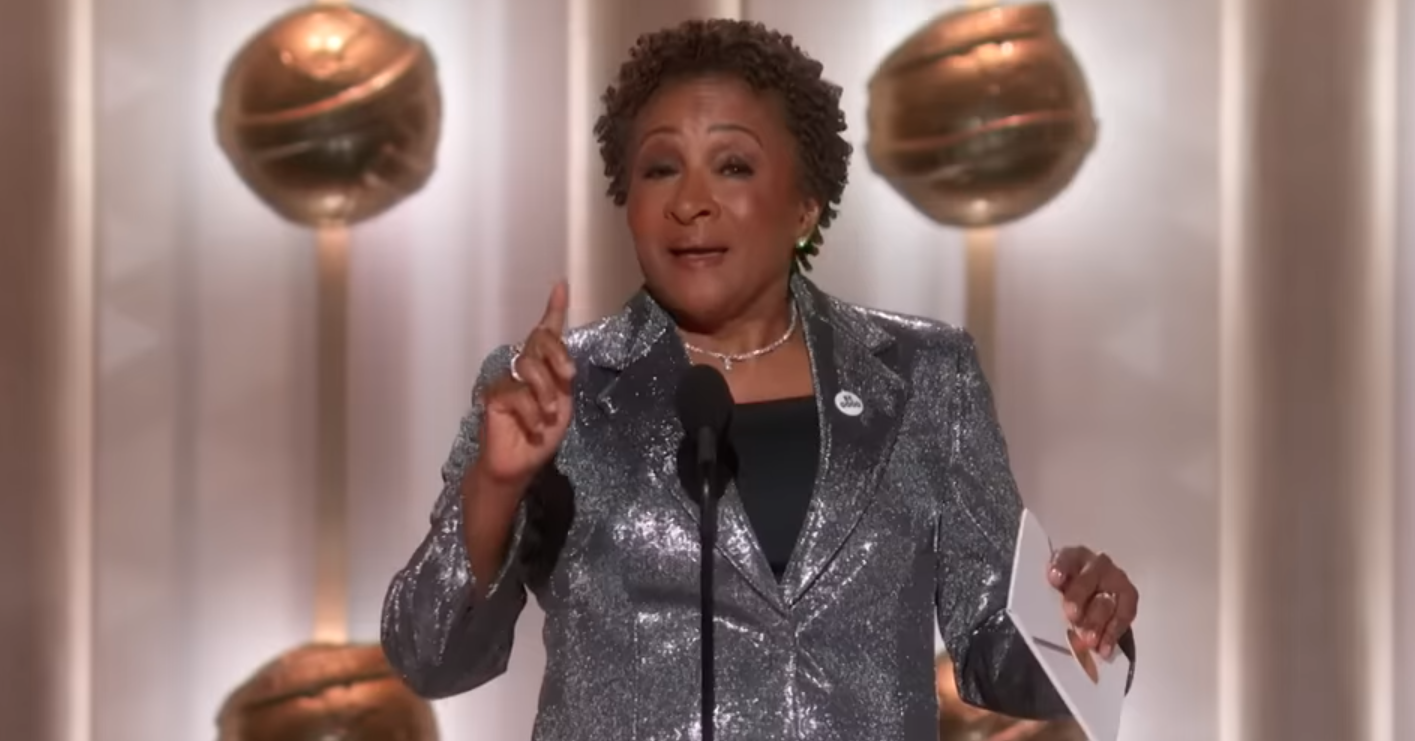 Wanda Sykes thanks trans community while accepting Golden Globe for Ricky Gervais