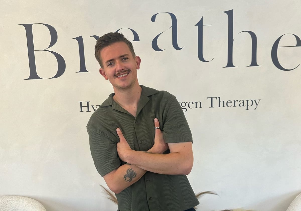 INTERVIEW: Queer Brighton-based Breathe® founder and proud KatyKat, Matt Sparkes on HBOT, wellness, red light therapy and his dream Brighton Pride headliner