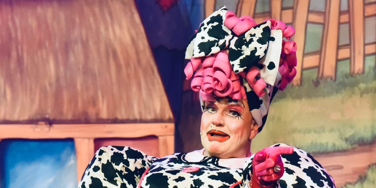 Widow Twankey to run Sunday's Brighton Half Marathon in full make-up, wig and frock!