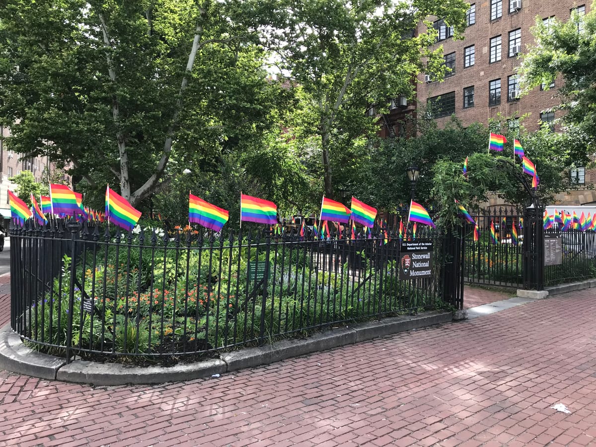 Trump administration removes Rainbow Flag from Stonewall National Monument