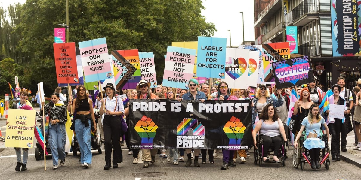 Southampton Pride awarded UK Pride 2027