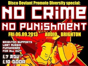 Brighton Supports LGBT Russia