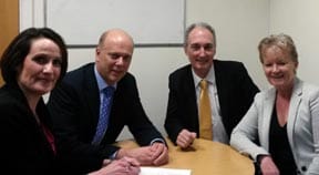 Secretary of State for Justice meets 50 local Business owners in Hove