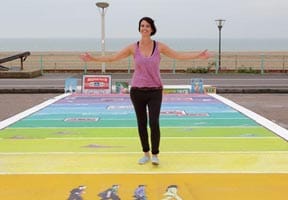 Heather Peace brings a ‘Rainbow Crossing’ to Madeira Drive