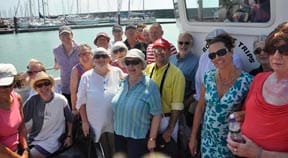 OLDER & OUT take to the seas