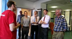 Health Secretary visits Brighton