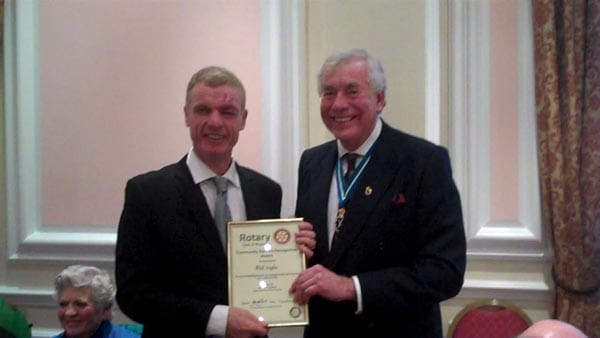 Lunch Positive volunteer receives Citizen Award