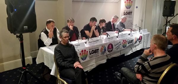 LGBT Hustings – All candidates present support proposal for NHS Gender Clinic in Brighton