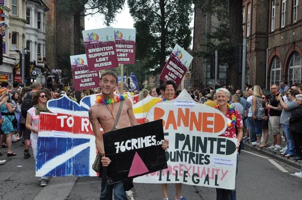 New route for Brighton Pride Parade