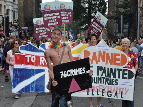 Brighton Pride road closures on Saturday, August 1