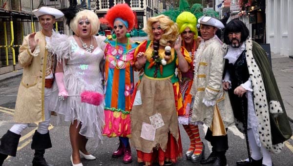 PICTURE DIARY: Panto cast bring traffic to a stop in central Brighton