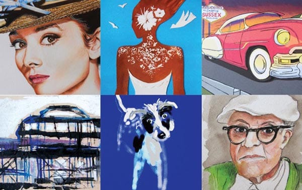 Celebrity support for hospice art initiative