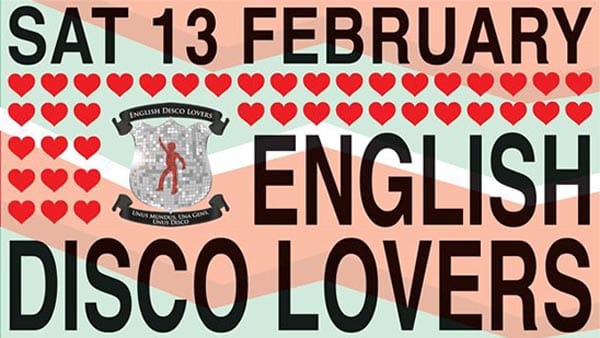 English Disco Lovers to raise money for homeless