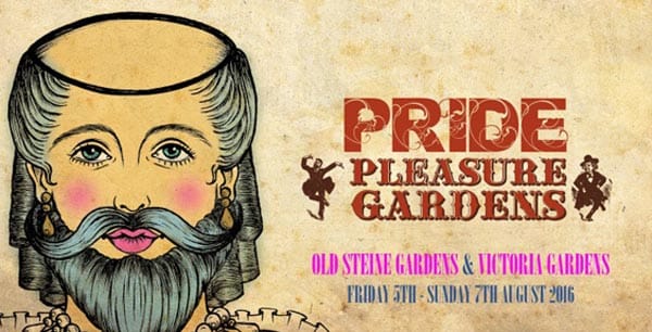 New Pleasure Gardens for Pride Festival Weekend