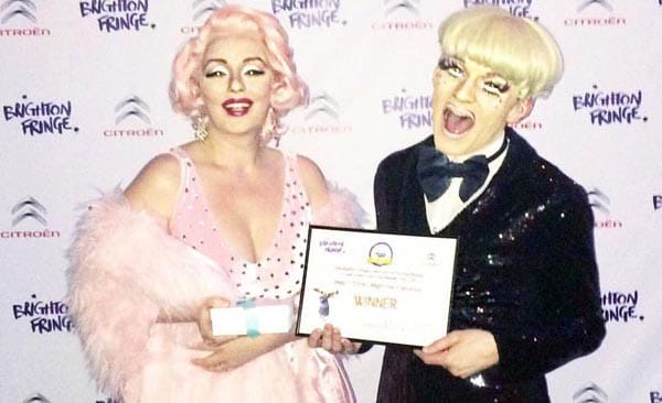 Local drag artiste wins major award