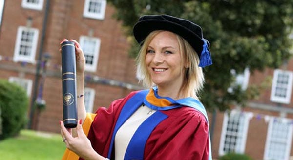 Trans icon receives honorary degree