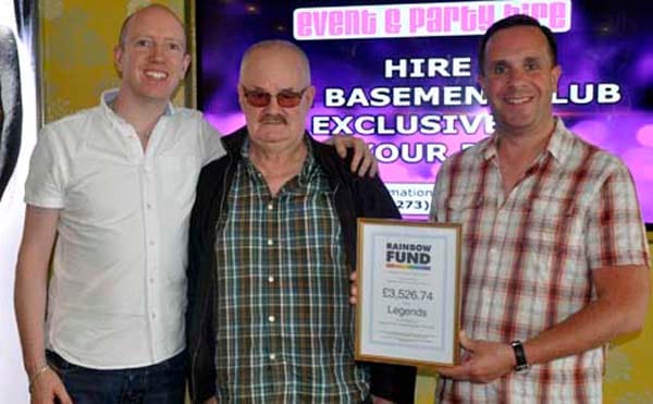 Legends top Brighton Pride’s list of fundraising supporters