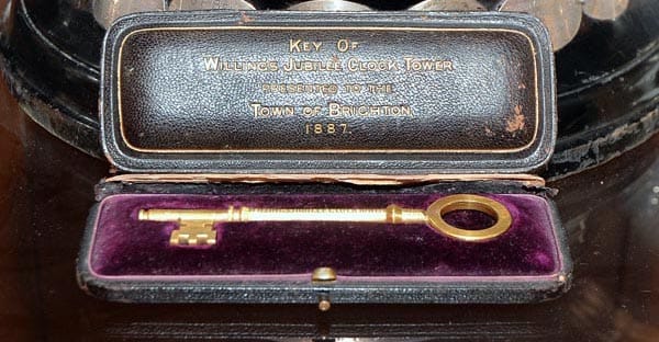 Clock Tower key returns to city after 129 years