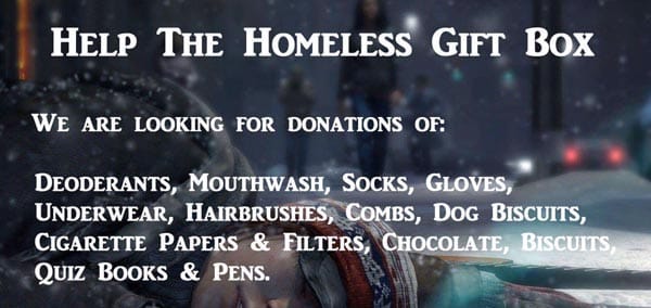 Help the homeless in Brighton & Hove this Christmas