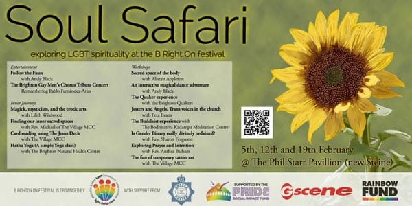 B RIGHT ON LGBT Festival: LGBT History Month: Soul Safari 1 – programme of events