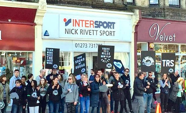 Hove running club smash target raising £34k for children’s charity