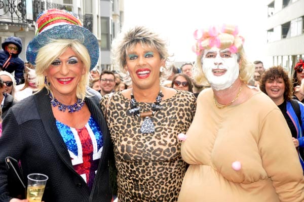 Record crowds turnout for Easter bonnet parade in Hove