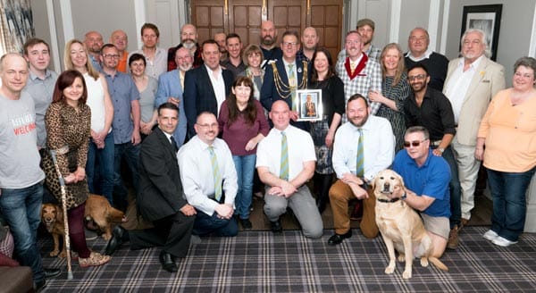 Bear-Patrol thank outgoing Mayor for his support
