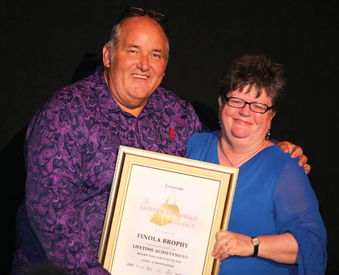 Chair of Rainbow Chorus receives ‘Lifetime Achievement Award’ at Golden Handbag Award Ceremony
