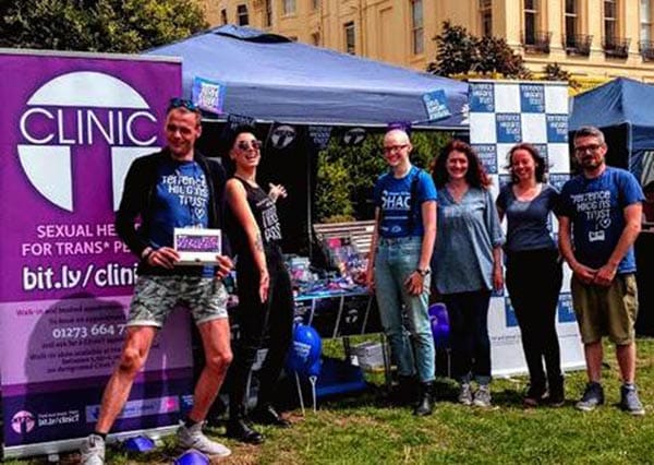 Trans STI self-testing kits launched at Brighton & Hove Trans Pride