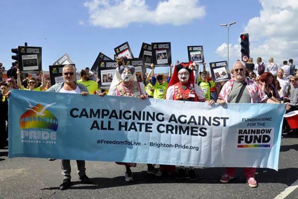 Brighton Pride 2017 smash fundraising target