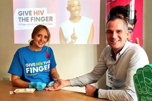Local MPs take public HIV test during National HIV Testing Week