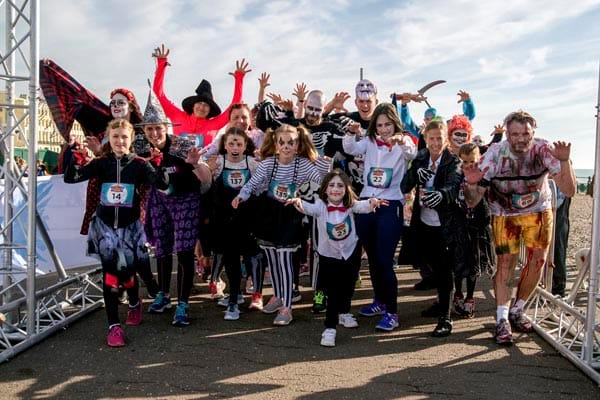 Halloween fun run raises over £850 for local HIV charity