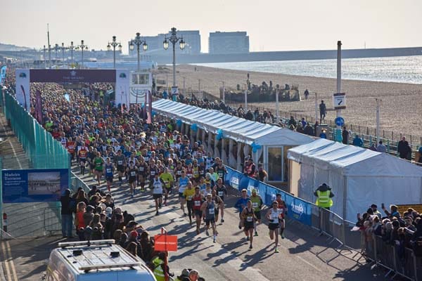 8,000 run in The Grand Brighton Half Marathon 2018