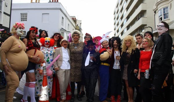Bedford and Grosvenor link up for Easter Bonnet and Charity Drag Races