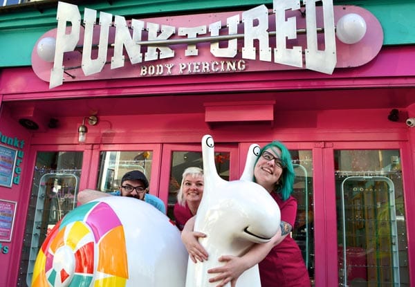 Punktured Snail Hits The Snailway