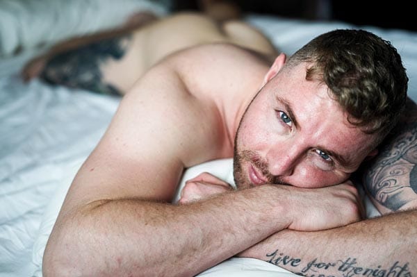 Stand to attention with Mr Gay Wales!