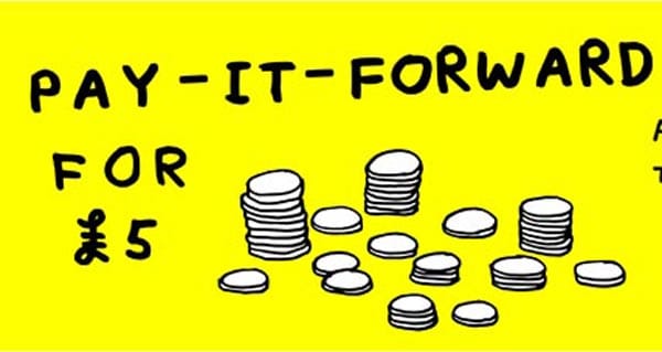 Brighton Festival support Celebrate UK Pay-It-Forward Day