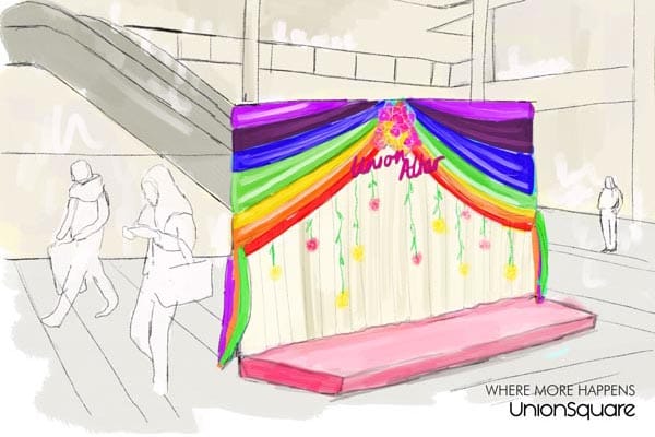 Union Square celebrates Grampian Pride