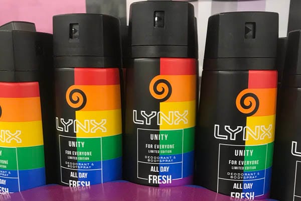 Lynx partnership with Brighton Pride to benefit Rainbow Fund
